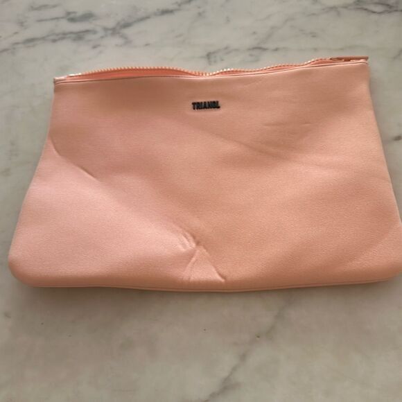 TRIANGL NEOPRENE Swim Travel or Makeup Bag PECHE NEW - Picture 4 of 5